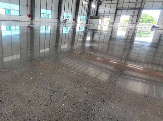混凝土固化剂地坪使用寿命长的原因